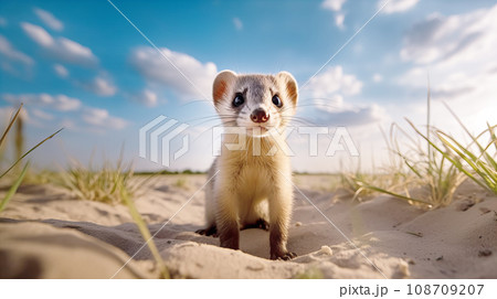 フェレット 108709207