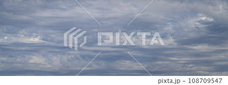 gray sky with stormy dramatic clouds - panorama gray sky with stormy dramatic clouds - panorama 108709547