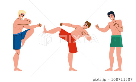 mma sport vector mma sport vector 108711307