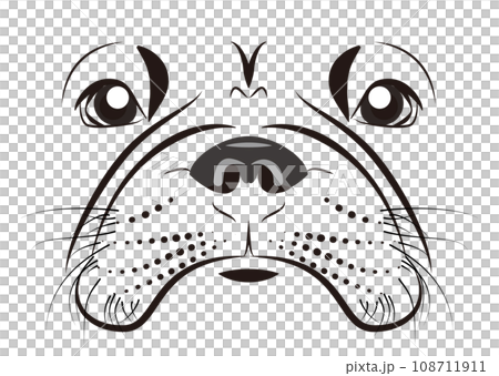 法國鬥牛犬的臉 法國鬥牛犬的臉 108711911