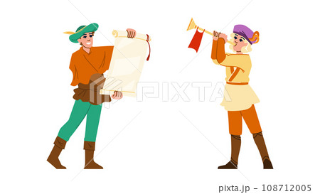 retro royal herald vector 108712005