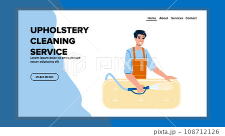 equipment upholstery cleaning service vector 108712126
