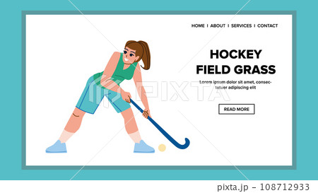 hockey field grass vector 108712933