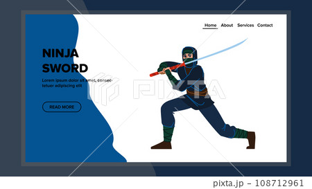 ninja sword vector ninja sword vector 108712961