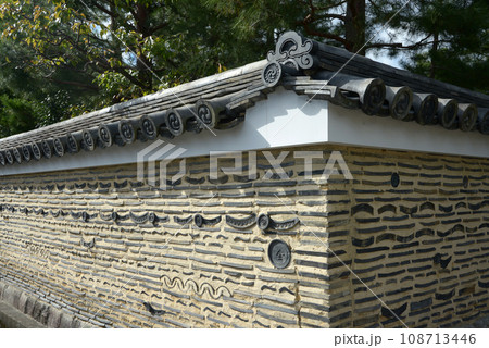 大徳寺　大光院の土塀　京都市北区紫野 108713446