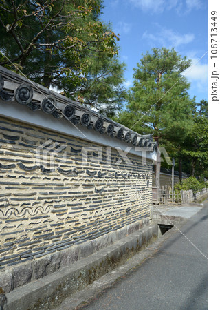 大徳寺　大光院の土塀　京都市北区紫野 108713449