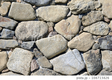 石垣　石の造形 108713826