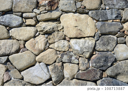 石垣　石の造形 108713887