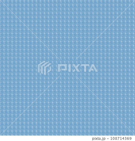 The background is blue with white New Year's designs. Pattern 108714369