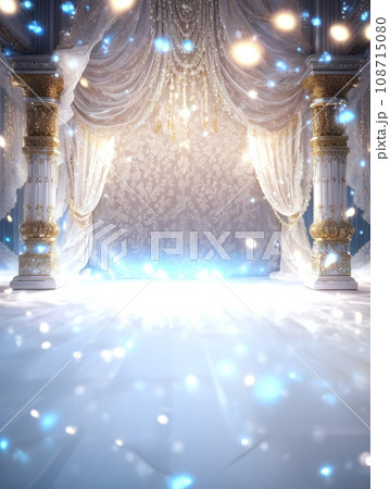 宝石で飾られた舞台 108715080