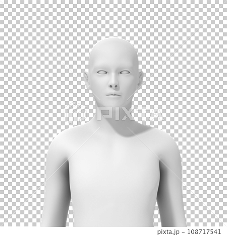 男性身體,裸體,3D模型 男性身體,裸體,3D模型 108717541