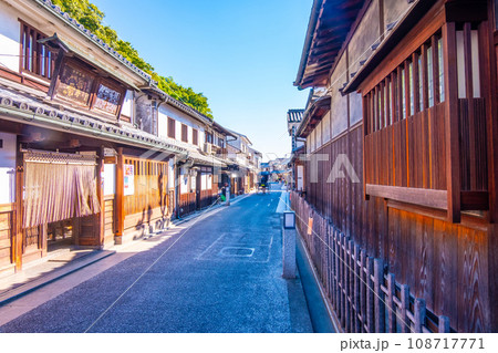 倉敷美観地区と白壁の町並み 倉敷美観地区と白壁の町並み 108717771