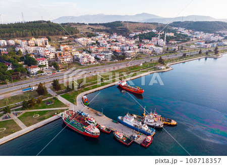 Aliaga city in Izmir Province Aliaga city in Izmir Province 108718357