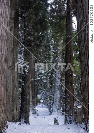 【新潟県･佐渡･清水寺】雪の参道 冬編 108720108