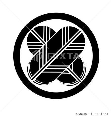 丸に違い鷹の羽 丸に違い鷹の羽 108721273