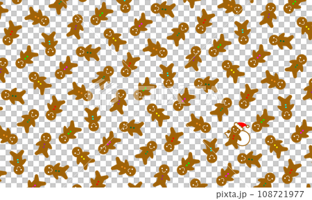 Looking for the big Santa gingerbread man 108721977