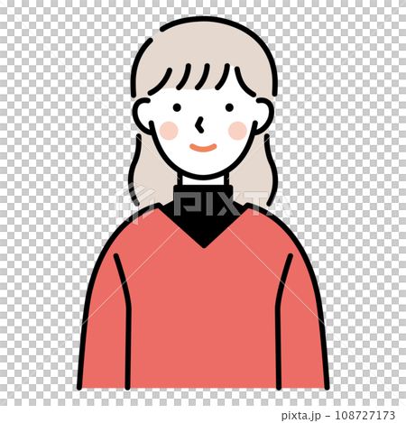 People (female, smiling) 108727173