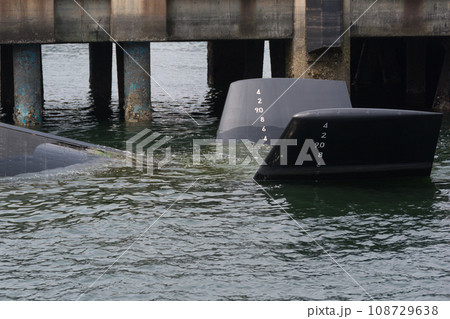 海上自衛隊そうりゅう型潜水艦のX舵 海上自衛隊そうりゅう型潜水艦のX舵 108729638