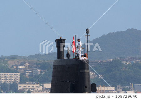海上自衛隊そうりゅう型潜水艦のセイル 108729640