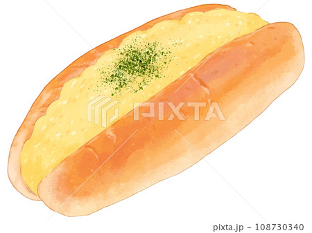 コッペパン1個(卵のサンド) 108730340