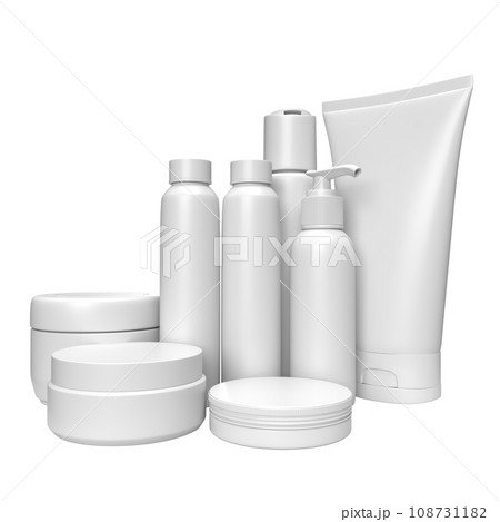 The Cosmetics Package for beauty or skin care concept 3d rendering. 108731182