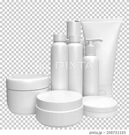 The Cosmetics Package for beauty or skin care concept 3d rendering. 108731183
