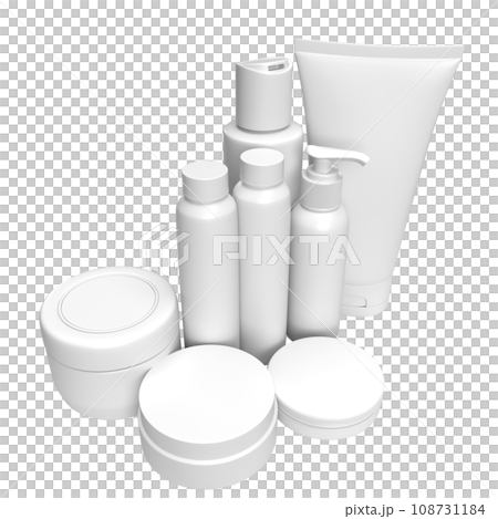 The Cosmetics Package for beauty or skin care concept 3d rendering. 108731184