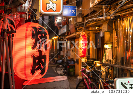 《東京都》昭和レトロな路地裏飲み屋街・三軒茶屋 《東京都》昭和レトロな路地裏飲み屋街・三軒茶屋 108731239