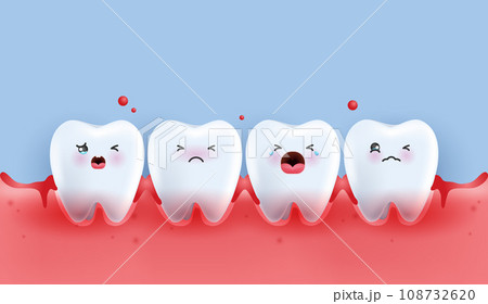Dental care illustration set. dentists treat teeth decay to avoid pain when chewing. teeth decay treatment concept. remove plaque, treat teeth decay. medical apps, websites and hospital. vector. Dental care illustration set. dentists treat teeth decay to avoid pain when chewing. teeth decay treatment concept. remove plaque, treat teeth decay. medical apps, websites and hospital. vector. 108732620