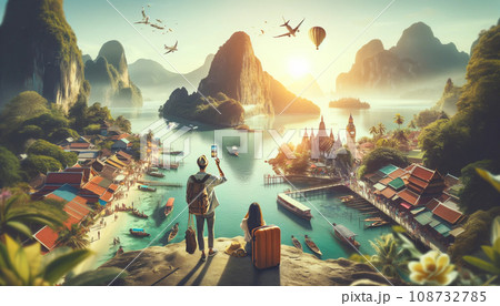 旅行と観光 108732785