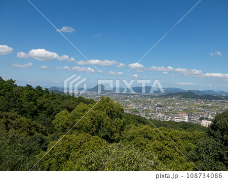香川のこんぴらさんから見た讃岐平野 108734086