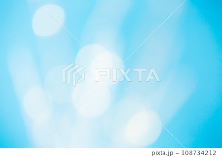 背景素材 丸ボケ ブルーバック 背景素材 丸ボケ ブルーバック 108734212