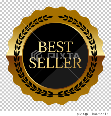 Luxury best-selling emblem black and gold Luxury best-selling emblem black and gold 108734317