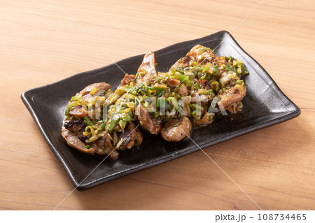 豚タン焼き ネギ塩 豚タン焼き ネギ塩 108734465