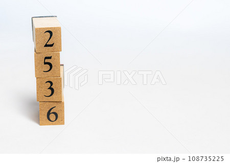 木のブロック 数字 Number 2536 木のブロック 数字 Number 2536 108735225