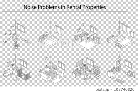 Noise problems in rental properties: Living sounds in condominiums and apartments Noise problems in rental properties: Living sounds in condominiums and apartments 108740820