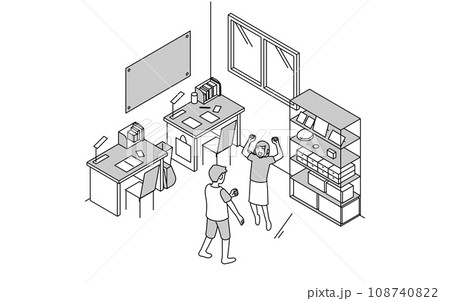 賃貸物件の騒音トラブル：上階での足音、子供の遊ぶ物音 108740822