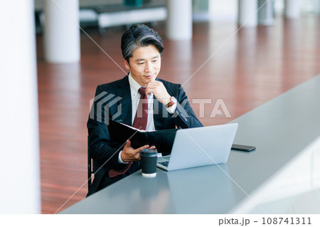ミドルのビジネスパーソン 108741311