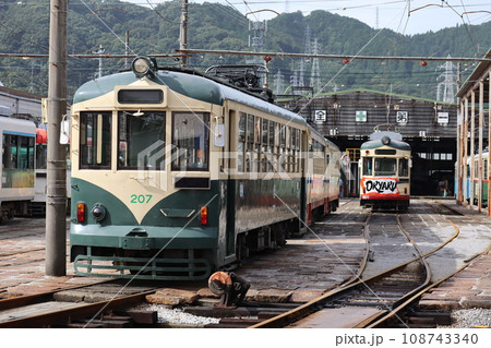 高知の路面電車 とさでん交通 桟橋車庫 高知の路面電車 とさでん交通 桟橋車庫 108743340