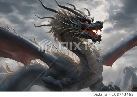 gothic fantasy a mesmerizing digital painting emerges depicting the awe inspiring 108743465