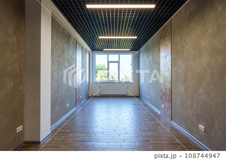 Modern open space office interior for background Modern open space office interior for background 108744947