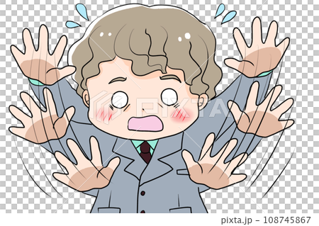 慌ててごまかす上司 慌ててごまかす上司 108745867