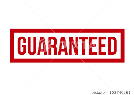 Guaranteed Rubber Stamp Seal 108746261