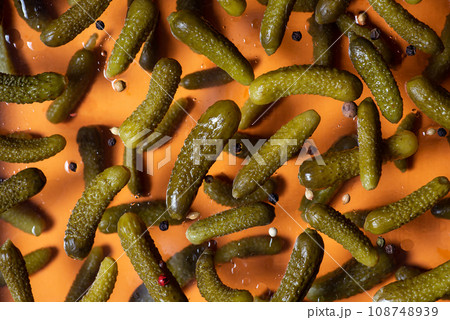 Flying pickles (gherkins) 108748939