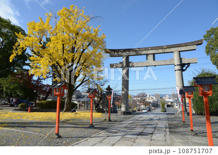 豊国神社　鳥居　京都市東山区 108751707