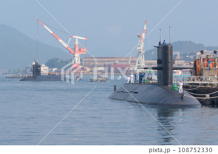 海上自衛隊練習潜水艦あさしお&ふゆしお 海上自衛隊練習潜水艦あさしお&ふゆしお 108752330