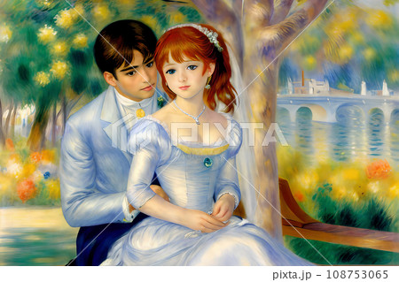 ルノアール風・結婚式の情景 4 ルノアール風・結婚式の情景 4 108753065