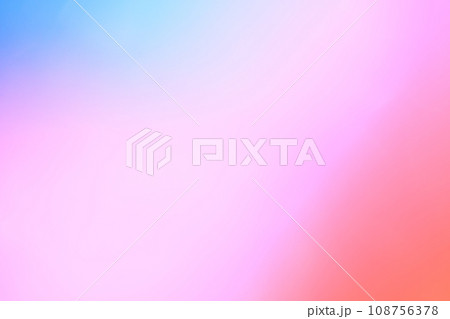 ピンク色を中心にカラフルでシンプルな背景　 108756378