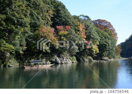 嵐山渓谷 京都市西京区 嵐山渓谷 京都市西京区 108756546