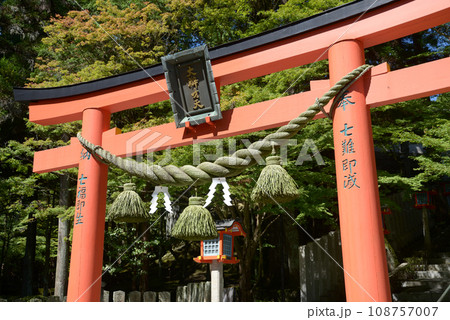 霊山寺　大辯才天の鳥居　奈良県奈良市中町 108757007